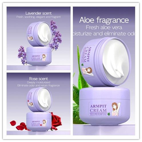 1PCAlluring Solid Perfume Rose Attract Attention Underarm Antiperspirant Refreshing Leaves Long-lasting Fragrance Aloe Fragrance