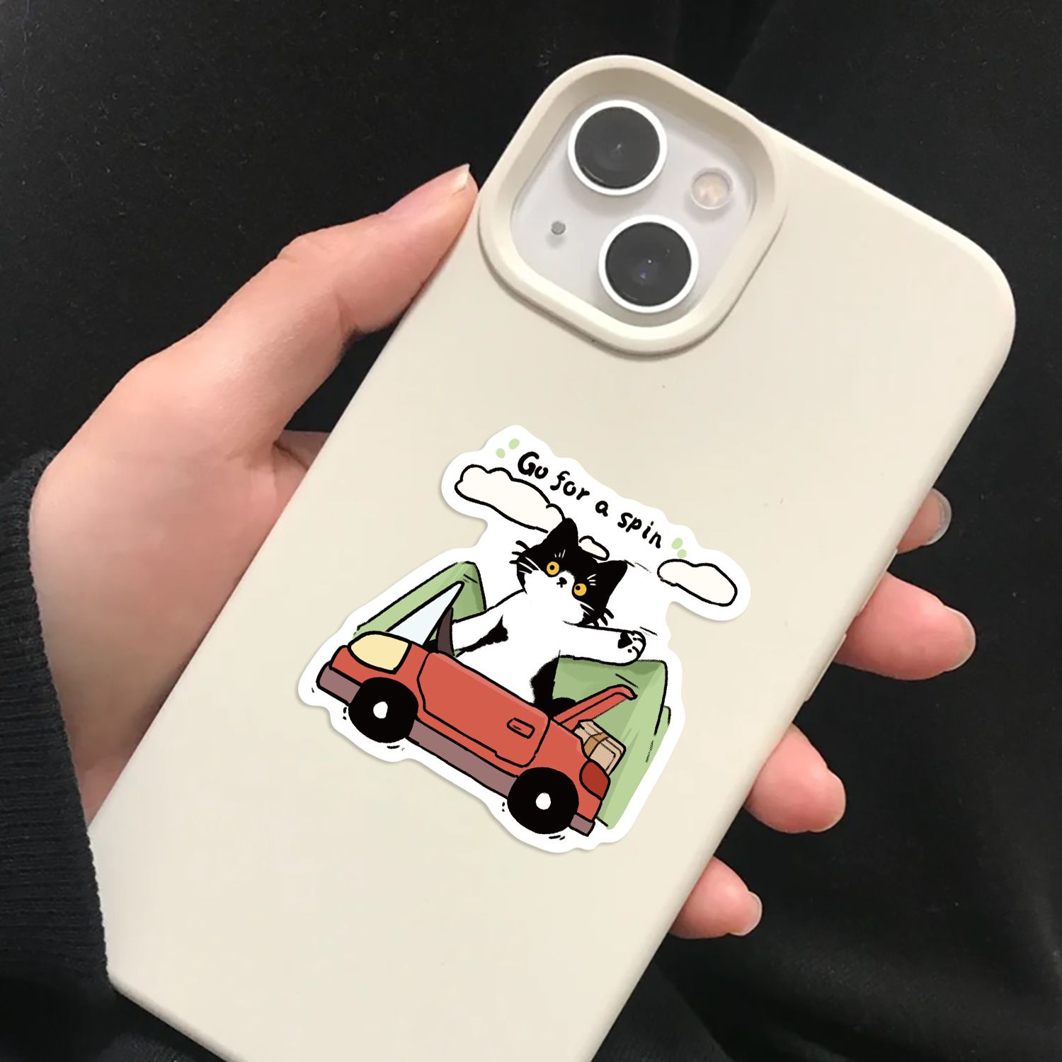 50Pcs Cute Tuxedo Cat Animals Cartoon Graffiti Stickers Phone Guitar Laptop Notebook Suitcase Cup Waterproof Sticker Kids Toy