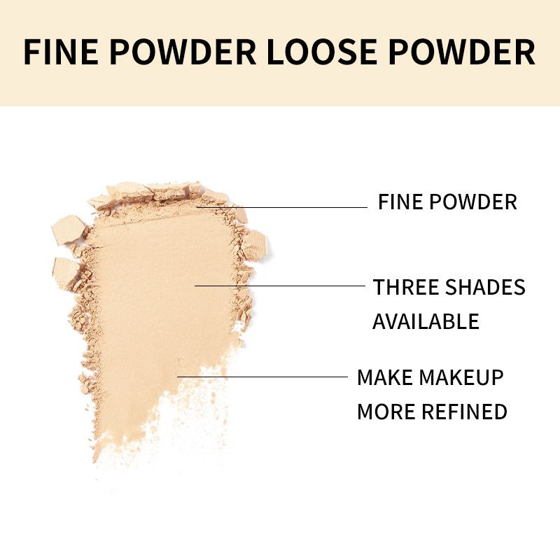 1PC Mini Makeup Face Powder Waterproof Face Powder For Setting Or Foundation Matte Finish Compact Face Powder Cushion Foundation