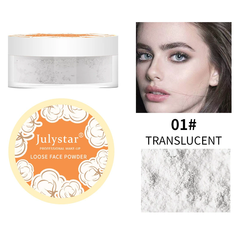 1PC Mini Makeup Face Powder Waterproof Face Powder For Setting Or Foundation Matte Finish Compact Face Powder Cushion Foundation