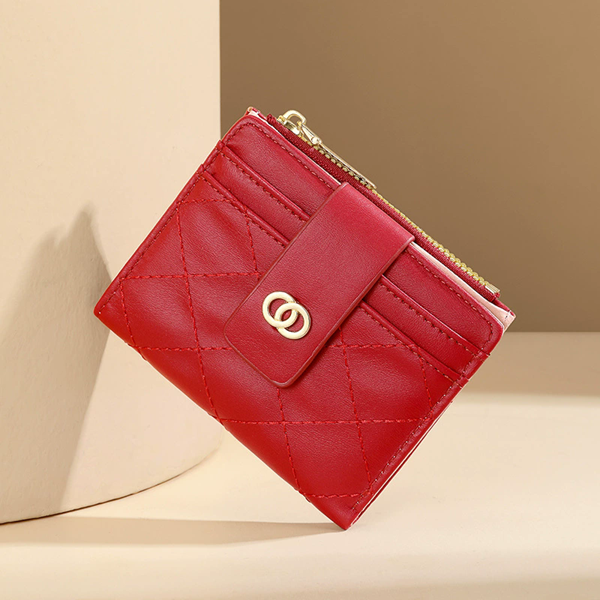 1PC  Cute Cat Wallets for Women Card Holder Small Purses with Zip Coin Pocket High Quality Square Hand Bags