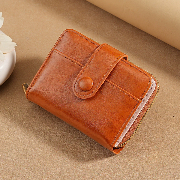 1PC  Cute Cat Wallets for Women Card Holder Small Purses with Zip Coin Pocket High Quality Square Hand Bags