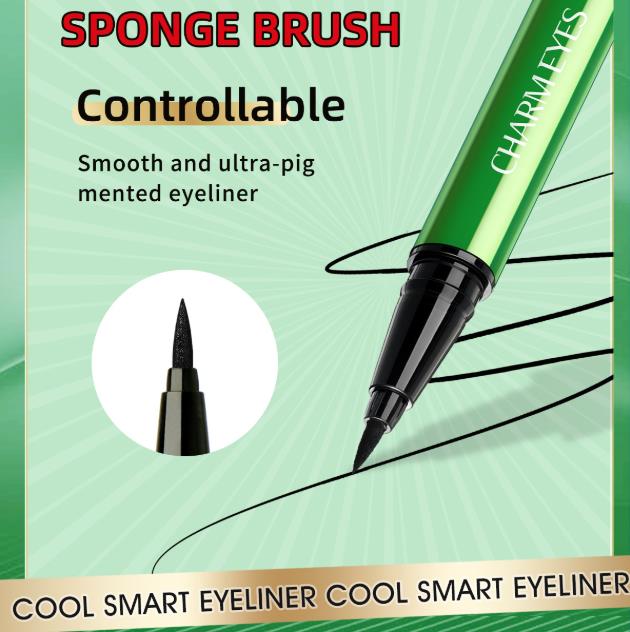 1PC    eyeliner liquid pen, fast drying, waterproof, lasting, natural, smooth, extremely thin, horizontal silkworm eyeliner pen view 7