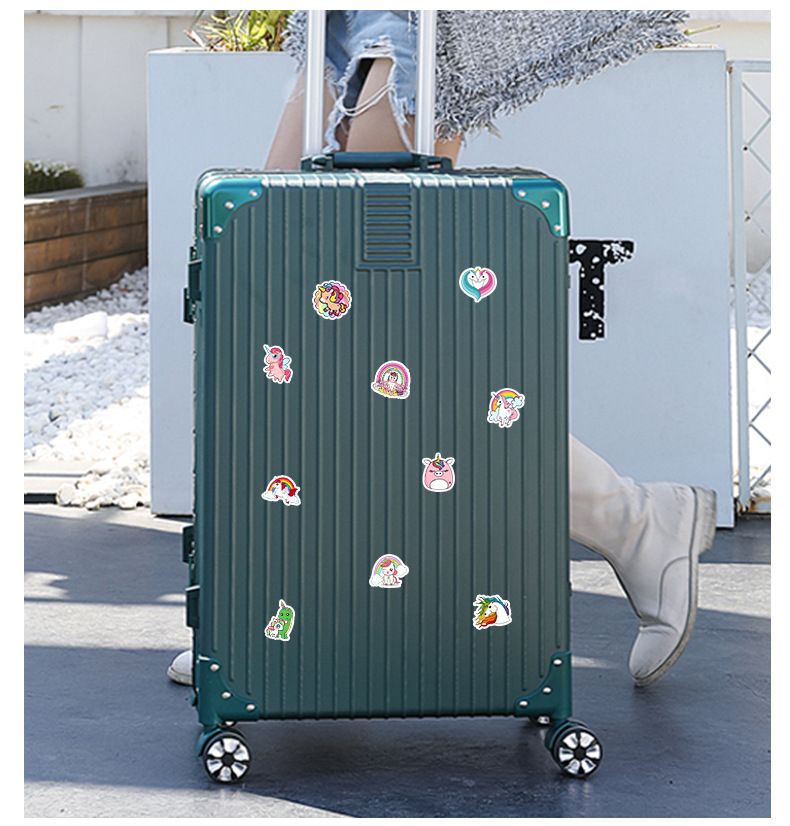 50PCS Graffiti Cute Unicorn Cartoon Stickers DIY Car Bike Travel Luggage Phone Laptop Waterproof Funny Sticker Decals Toy