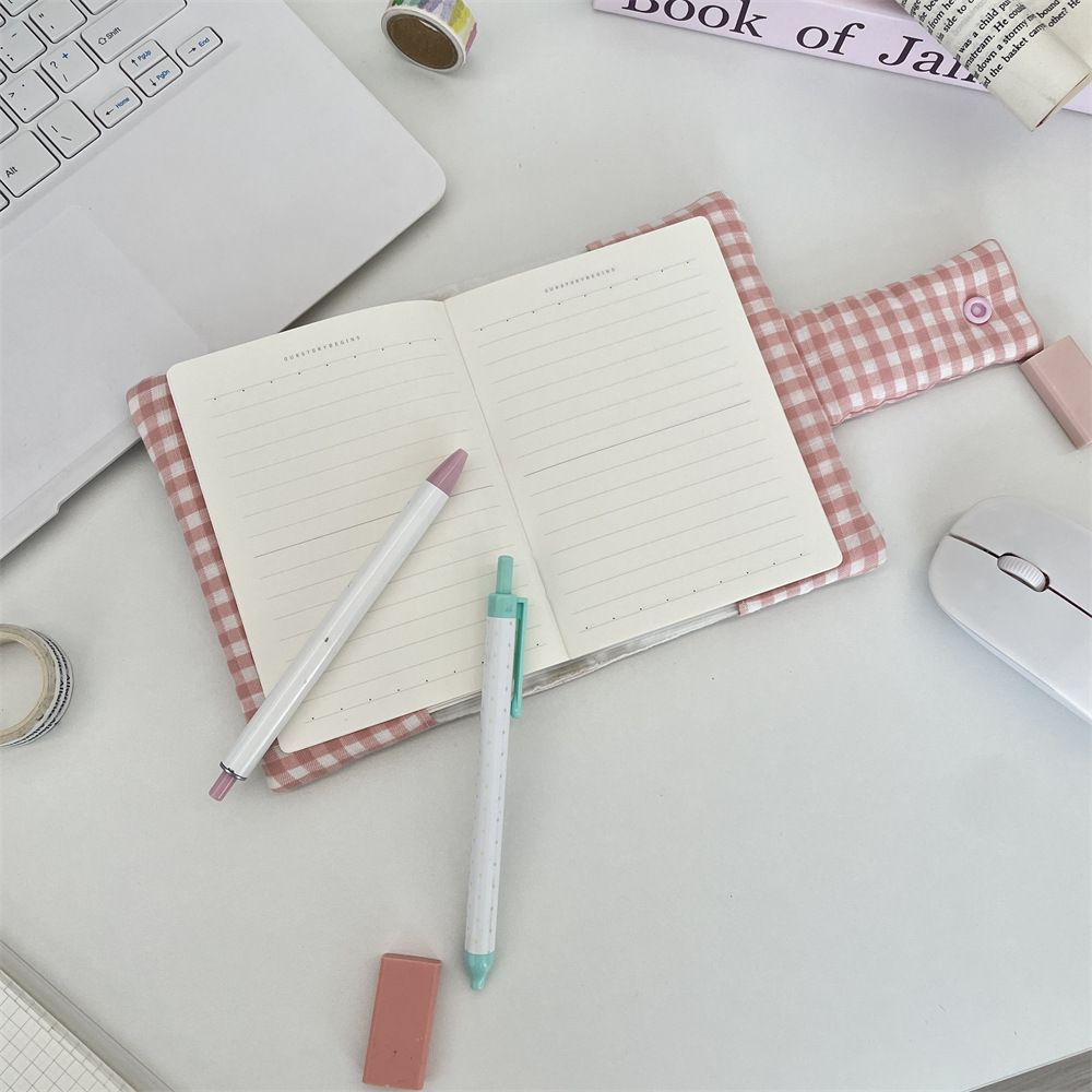 1PC    Multipurpose Floral Patterns Notebook Detachable Diary Stain Resistant Floral Print Diary Book Aesthetic Fabric