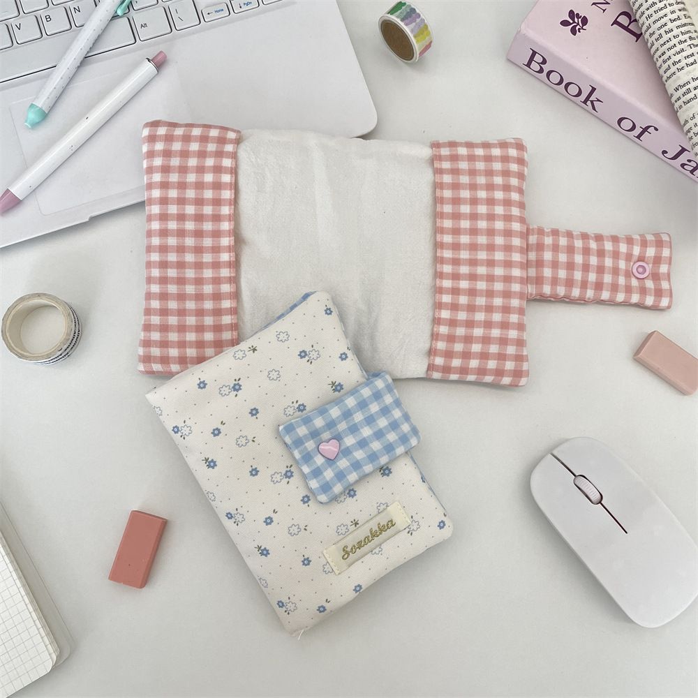 1PC    Multipurpose Floral Patterns Notebook Detachable Diary Stain Resistant Floral Print Diary Book Aesthetic Fabric
