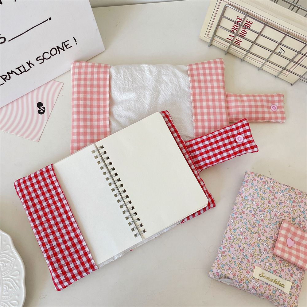 1PC    Multipurpose Floral Patterns Notebook Detachable Diary Stain Resistant Floral Print Diary Book Aesthetic Fabric