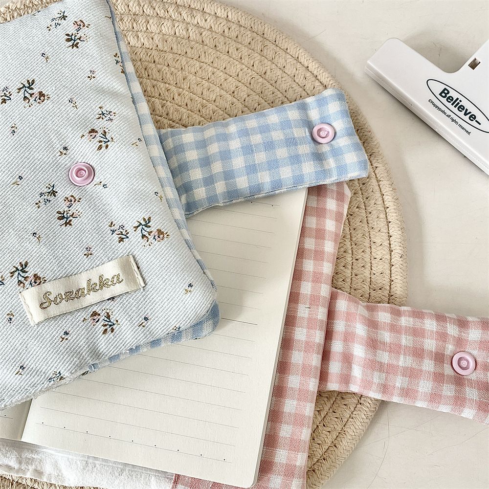 1PC    Multipurpose Floral Patterns Notebook Detachable Diary Stain Resistant Floral Print Diary Book Aesthetic Fabric