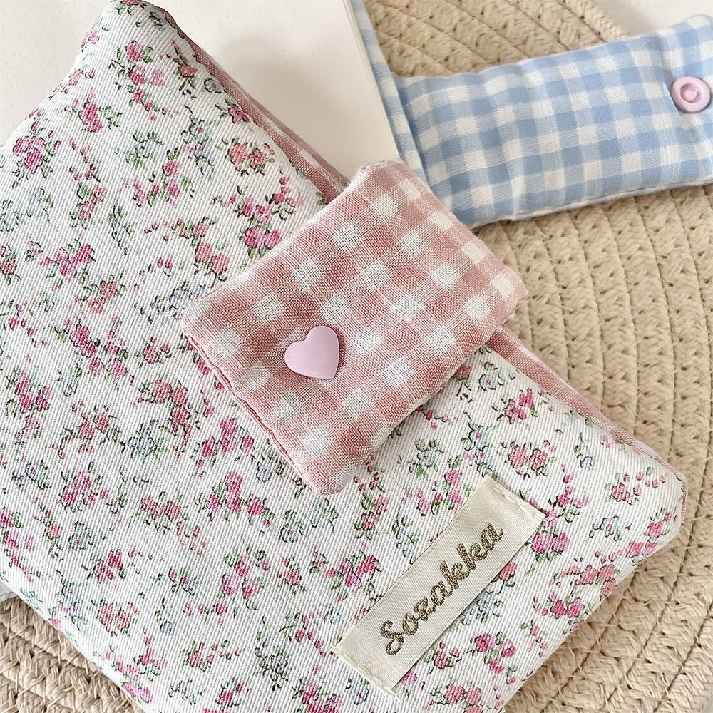 1PC    Multipurpose Floral Patterns Notebook Detachable Diary Stain Resistant Floral Print Diary Book Aesthetic Fabric