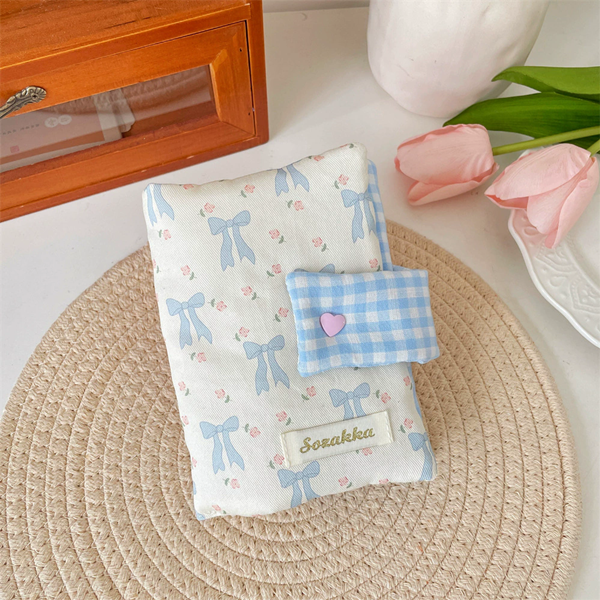 1PC    Multipurpose Floral Patterns Notebook Detachable Diary Stain Resistant Floral Print Diary Book Aesthetic Fabric