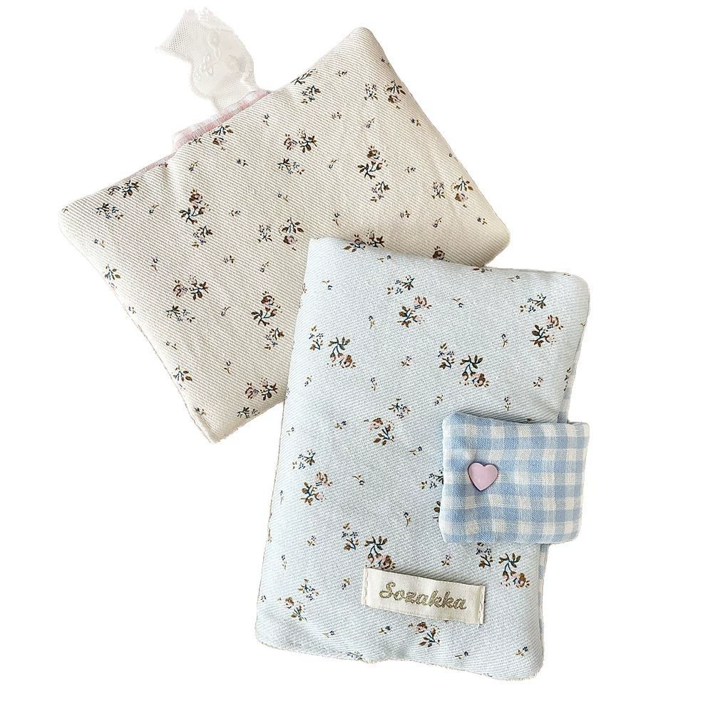 1PC    Multipurpose Floral Patterns Notebook Detachable Diary Stain Resistant Floral Print Diary Book Aesthetic Fabric