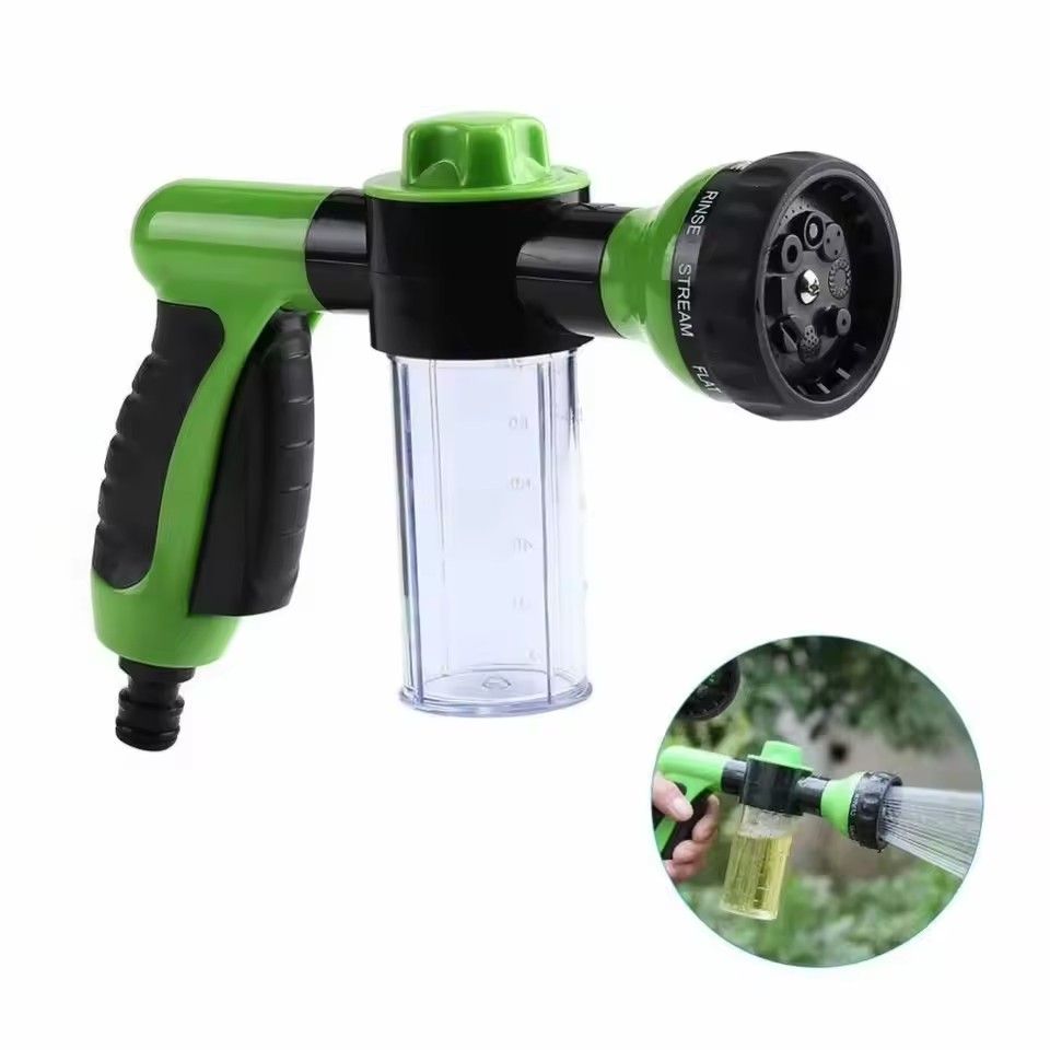 Portable Auto Foam Lance Water Gun High Pressure  Nozzle Jet Car Washer Sprayer Cleaning Tool Automobile Garden Wash Tool