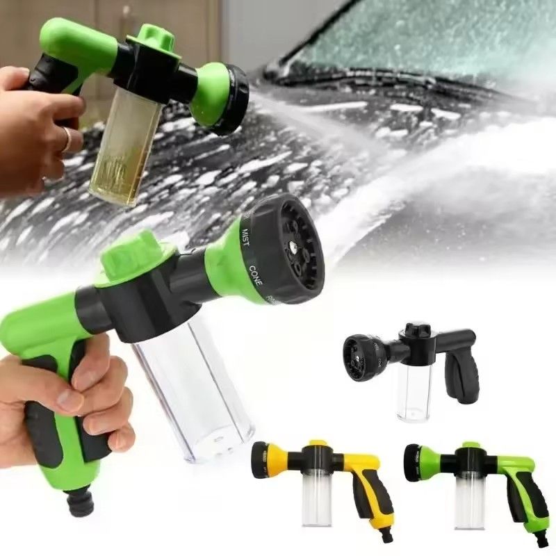 Portable Auto Foam Lance Water Gun High Pressure  Nozzle Jet Car Washer Sprayer Cleaning Tool Automobile Garden Wash Tool