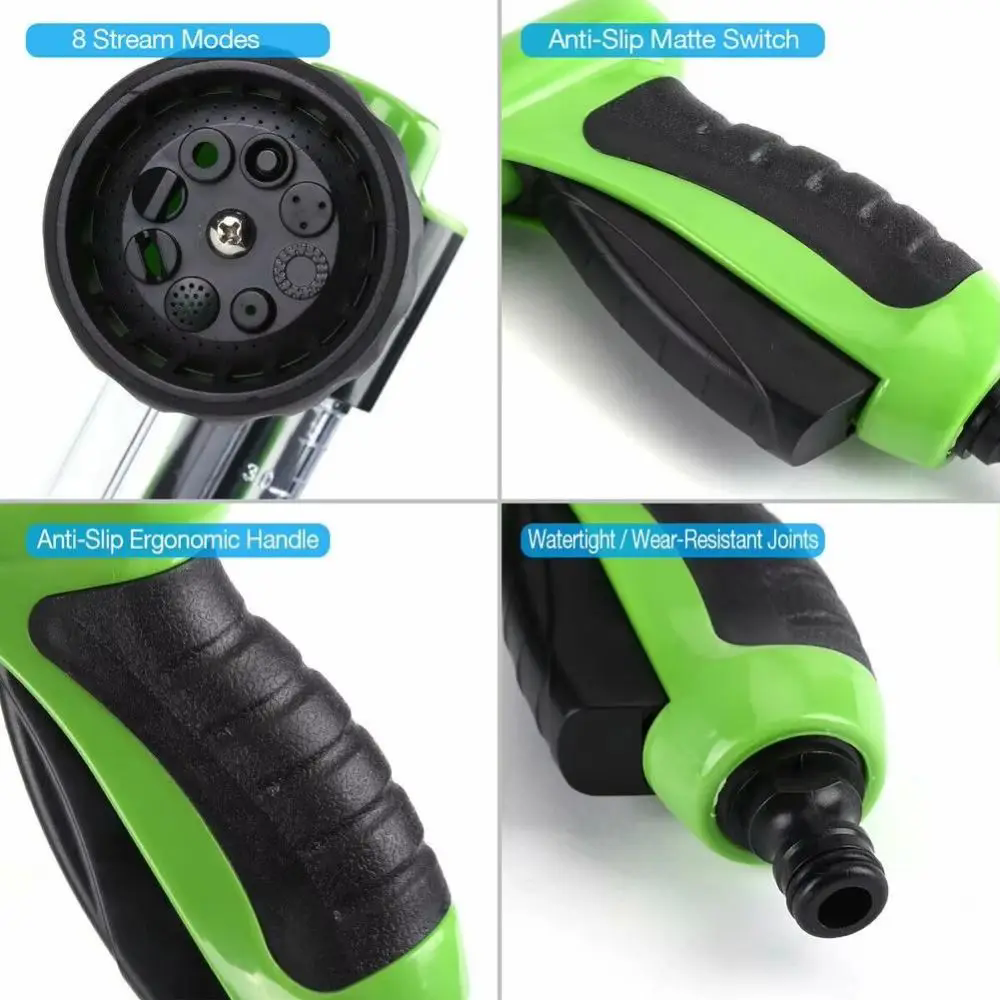 Portable Auto Foam Lance Water Gun High Pressure  Nozzle Jet Car Washer Sprayer Cleaning Tool Automobile Garden Wash Tool