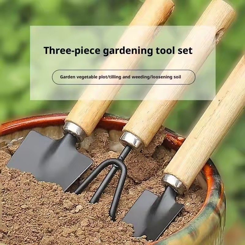 Mini Garden Tool Set For Garden Plants Flower Pot Cactus Vegetables Digging Weeding Indoor Small Plants Garden Tools C-682