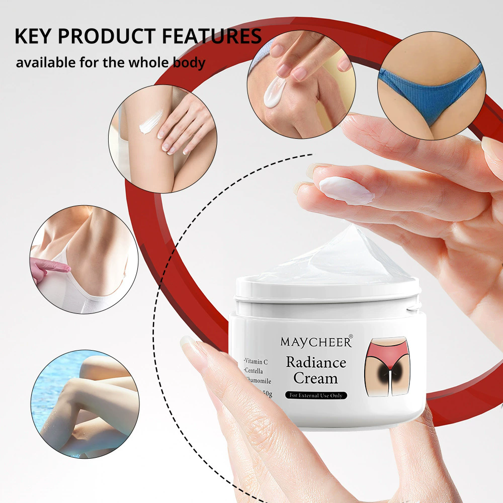 Whitening cream for intimate parts, armpits, buttocks, knees, lightens the inside of the thighs, intimate parts, eliminates B2-1039