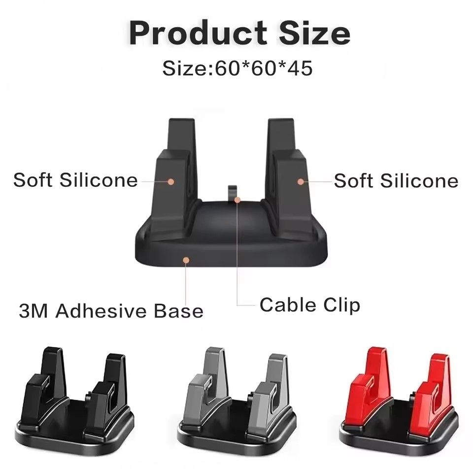 360 Degree Rotating Car Cell Phone Holder Dashboard Adhesive Universal Holder for Cell Phones Car Accessories Mounting Bracket