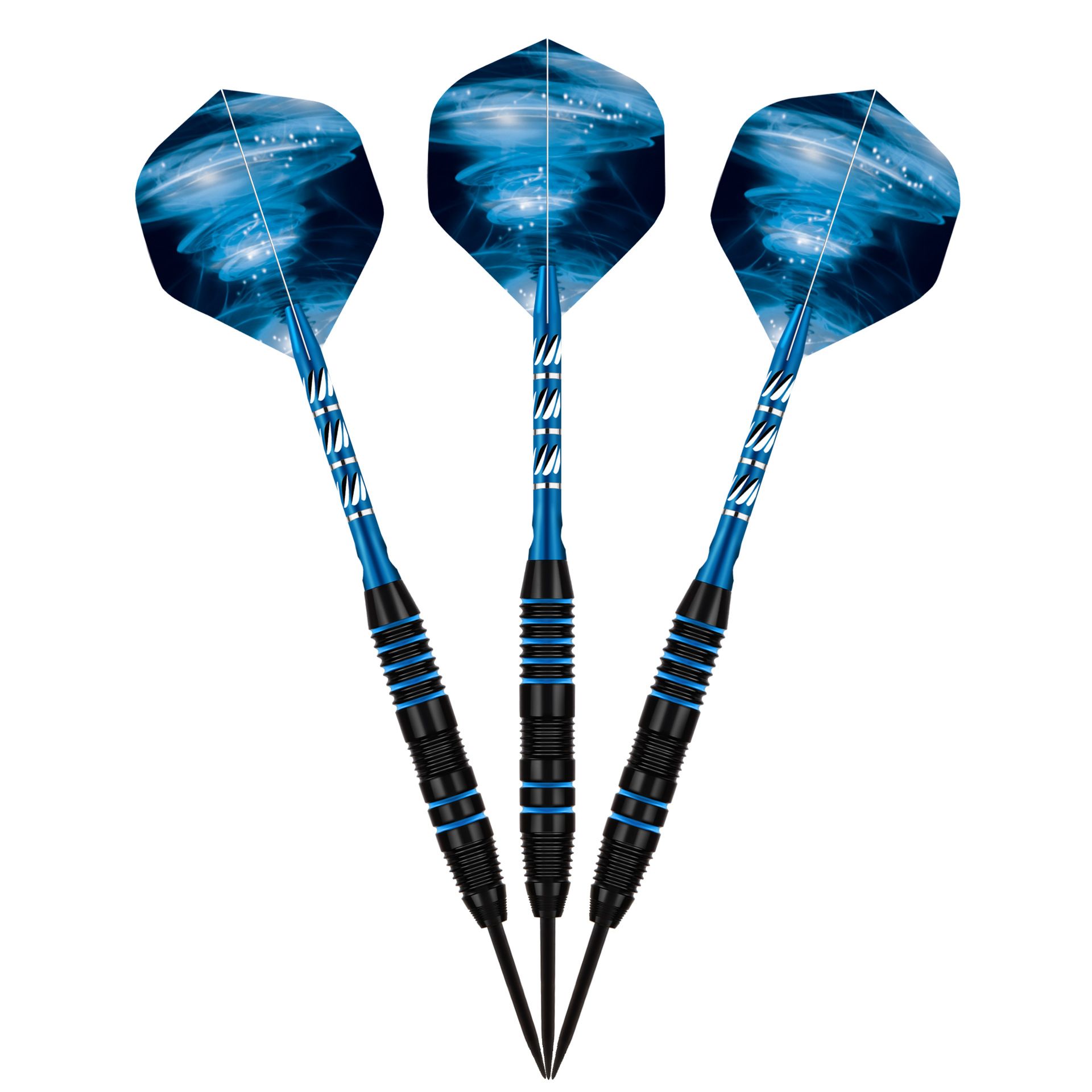 Tungsten Darts 3pcs/sets with Case+Steel Tip Needle+Barrel+Flights+Sports Shafts Professional Monochrome/Bicolor Darts Gifts