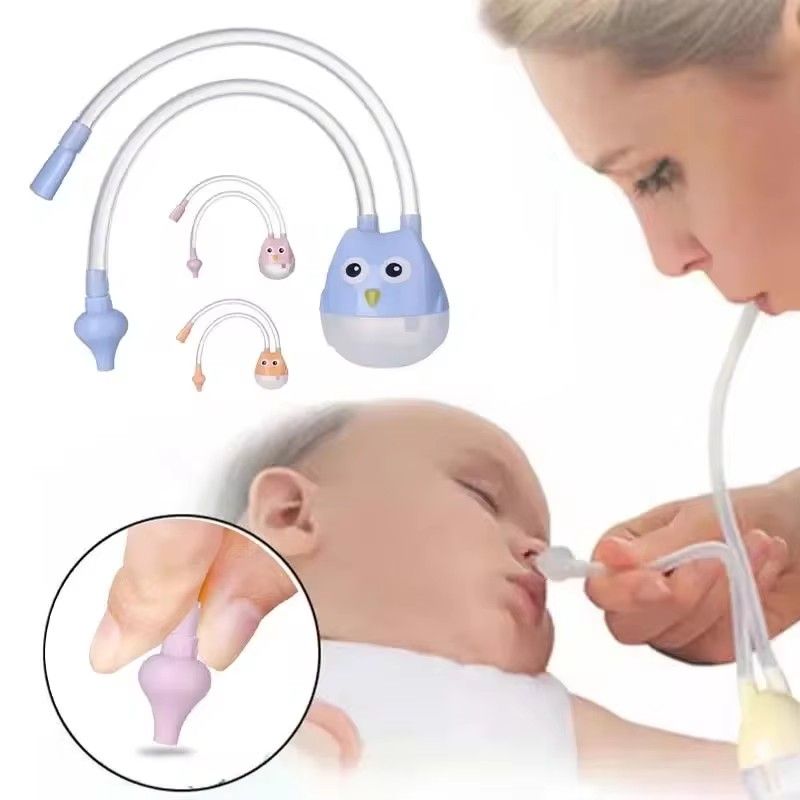 Nasal Aspirator Infant Nasal Suction Snot Cleaner Baby Mouth Suction Catheter Children Cleansing Sucker Nose Cleaning Tool Safe