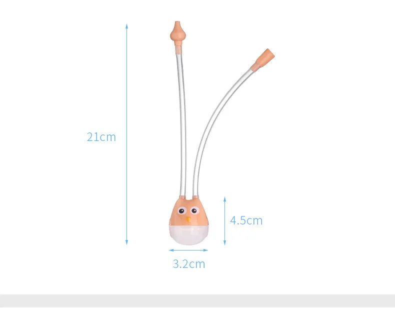 Nasal Aspirator Infant Nasal Suction Snot Cleaner Baby Mouth Suction Catheter Children Cleansing Sucker Nose Cleaning Tool Safe