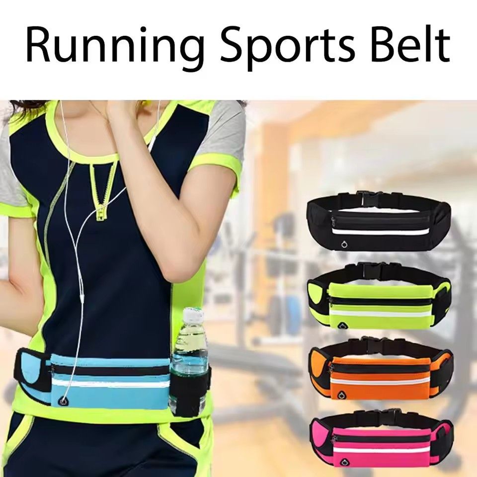 1PC  New Running Bag Cycling Bag Waist Bag Belt Bag Waterproof Sports Fanny Pack Mobile Phone Case Gym Running Jogging Run Pouch