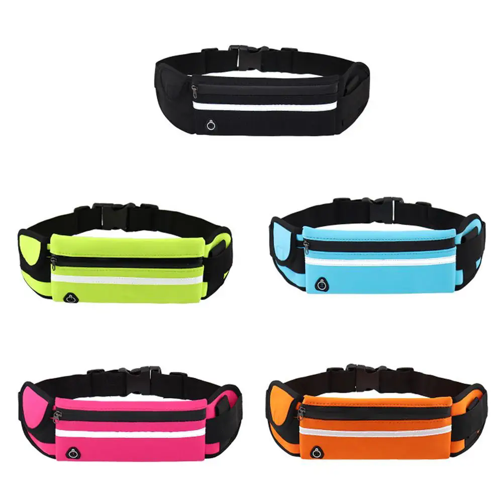 1PC  New Running Bag Cycling Bag Waist Bag Belt Bag Waterproof Sports Fanny Pack Mobile Phone Case Gym Running Jogging Run Pouch