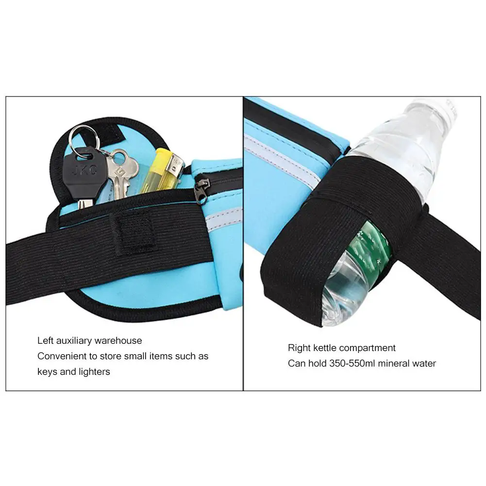 1PC  New Running Bag Cycling Bag Waist Bag Belt Bag Waterproof Sports Fanny Pack Mobile Phone Case Gym Running Jogging Run Pouch