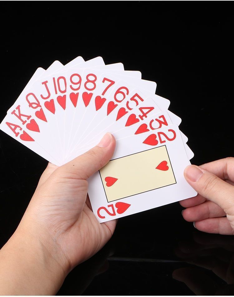 1 Pack Universal Durable Baccarat Texas Poker Cards Plastic Playing Cards Waterproof Smooth Poker Card Board Bridge Games