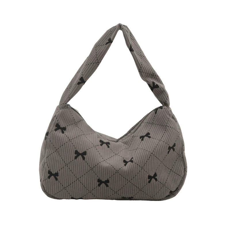 1PC  Trendy Large Capacity Shoulder Bag Trendy Casual Underarm Bag Bownot Commuting Bag Party Top-Handle Bags