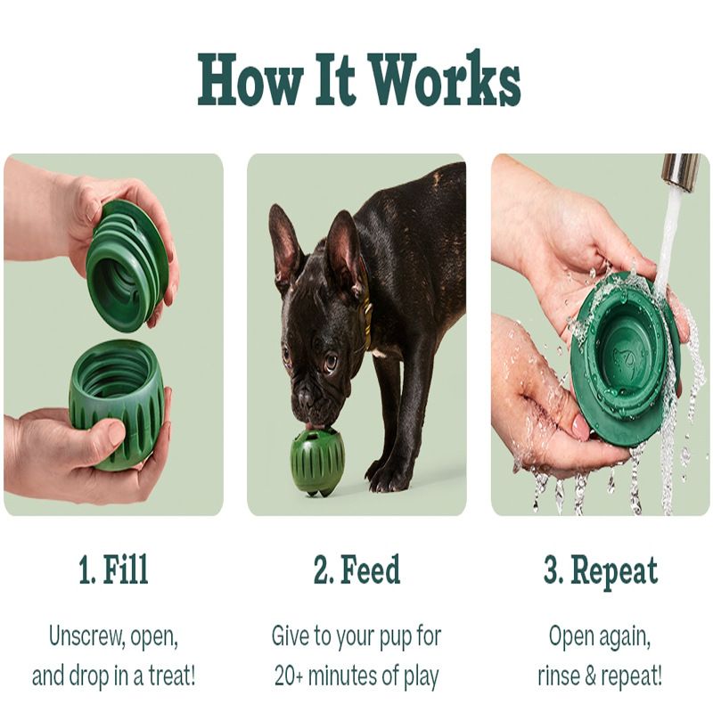 Pet Bowl Funnel Toy New Style Creative Fillable Dog Toy Treat Mold Easy To Clean Dog Chew Toy Interactive Family Fun Dog Toy