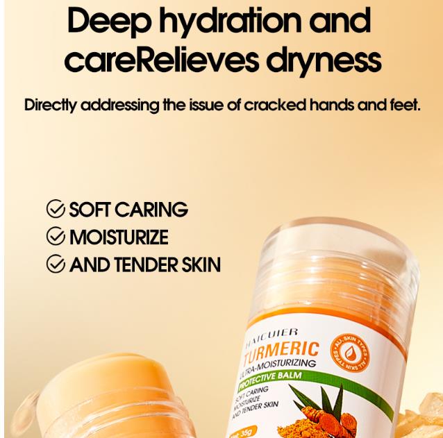 1PC    Haicuier Turmeric True Moisturizing Cream Moisturizing and Moisturizing Deep Moisturizing Body Cream