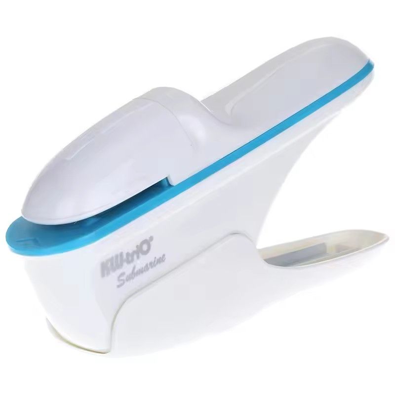 1PCDesktop Stapleless Stapler For Fixing Up To 8 Sheets For Home School Office Desktop Stapler Ticket Paper And Document Binding