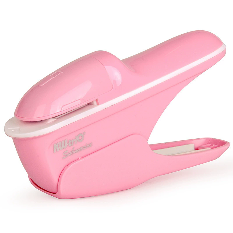 1PCDesktop Stapleless Stapler For Fixing Up To 8 Sheets For Home School Office Desktop Stapler Ticket Paper And Document Binding