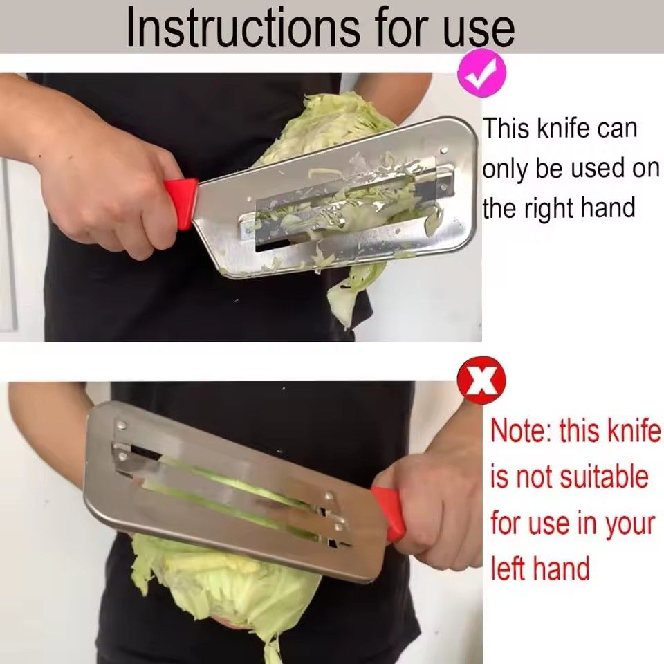 Cabbage Shredder Double-blade Planer Vegetable Graters Knife Slicing Hand Slicer Manual Cabbage Lettuce Cutter Kitchen Gadgets