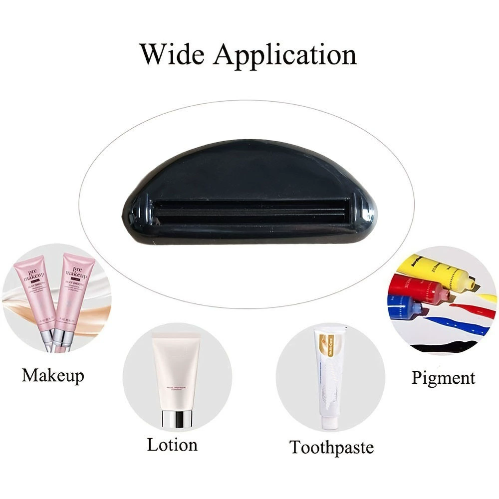 Multifunction Manual Toothpaste Dispenser Squeezer Clip for Easy Tube Paste Extraction Bathroom Accessory for Cream and Gel Use