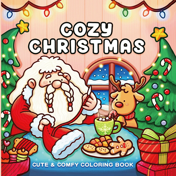 1PC   Cute Cartoon Coloring Book Educational Stress Relief Paperback Painting Gift Montessori Drawing Toy for Adults And Teens