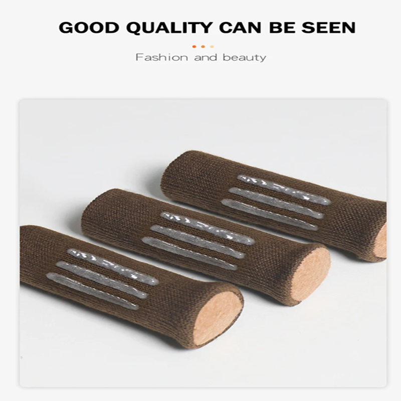 4PCs Furniture Leg Socks Non Slip No Scratch Noise Furniture Socks High Elastic Knitted Chair Leg Protectors for Hardwood Floor