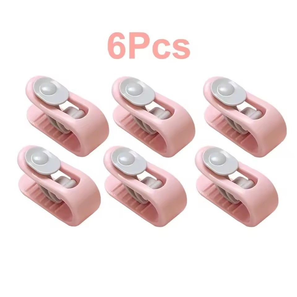 6PCS   Anti-slip and Needle-free Mattresses Quilt Holder Bed Accessories Quilt Cover Blanket Clip Tongs Anti-running Clothespin
