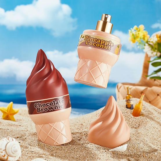 Ice Cream Chocolate Coffee Caramel Vanilla Perfume Spray,Sweet Warm Oriental Gourmand Women Scent,Coconut Fruity Fragrance Mist