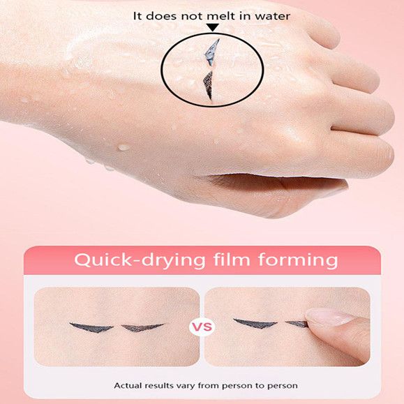 Seal eyeliner durable cosmetics waterproof all-purpose liquid eyeliner eye makeup double head seal eyeliner view 5