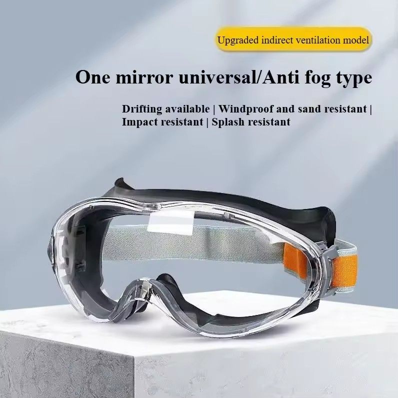 Construction Goggles For Men Angle Grinder Goggles Anti-Fog Woodworking Eyewear Anti-Splash Welding Safety Glasses Dustproof For