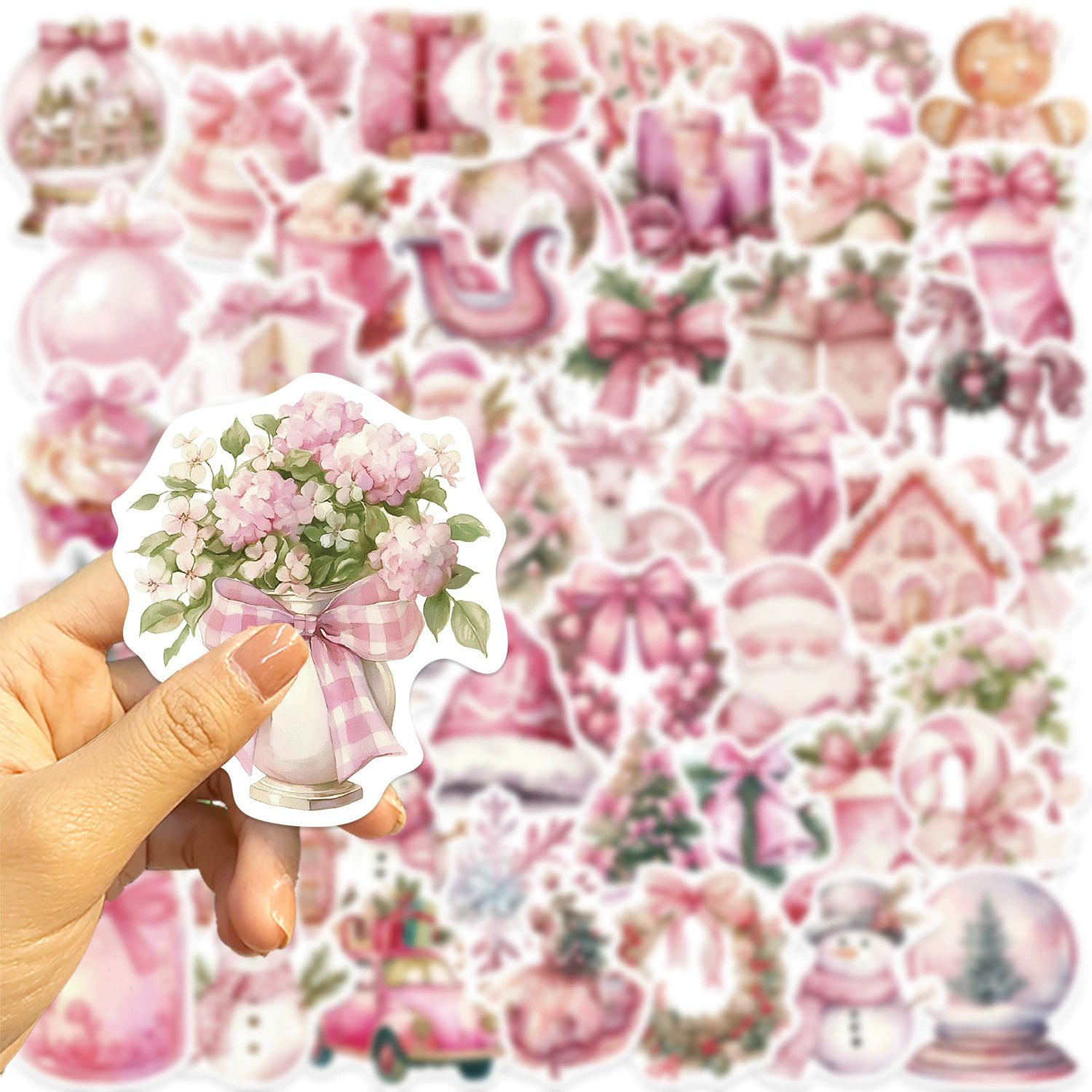 50 Pcs Vinyl Cute Rats Stickers Waterproof Graffiti Animals Sticker Rodent Stickers for Water Bottles Laptop Computer Scrapbook C-698