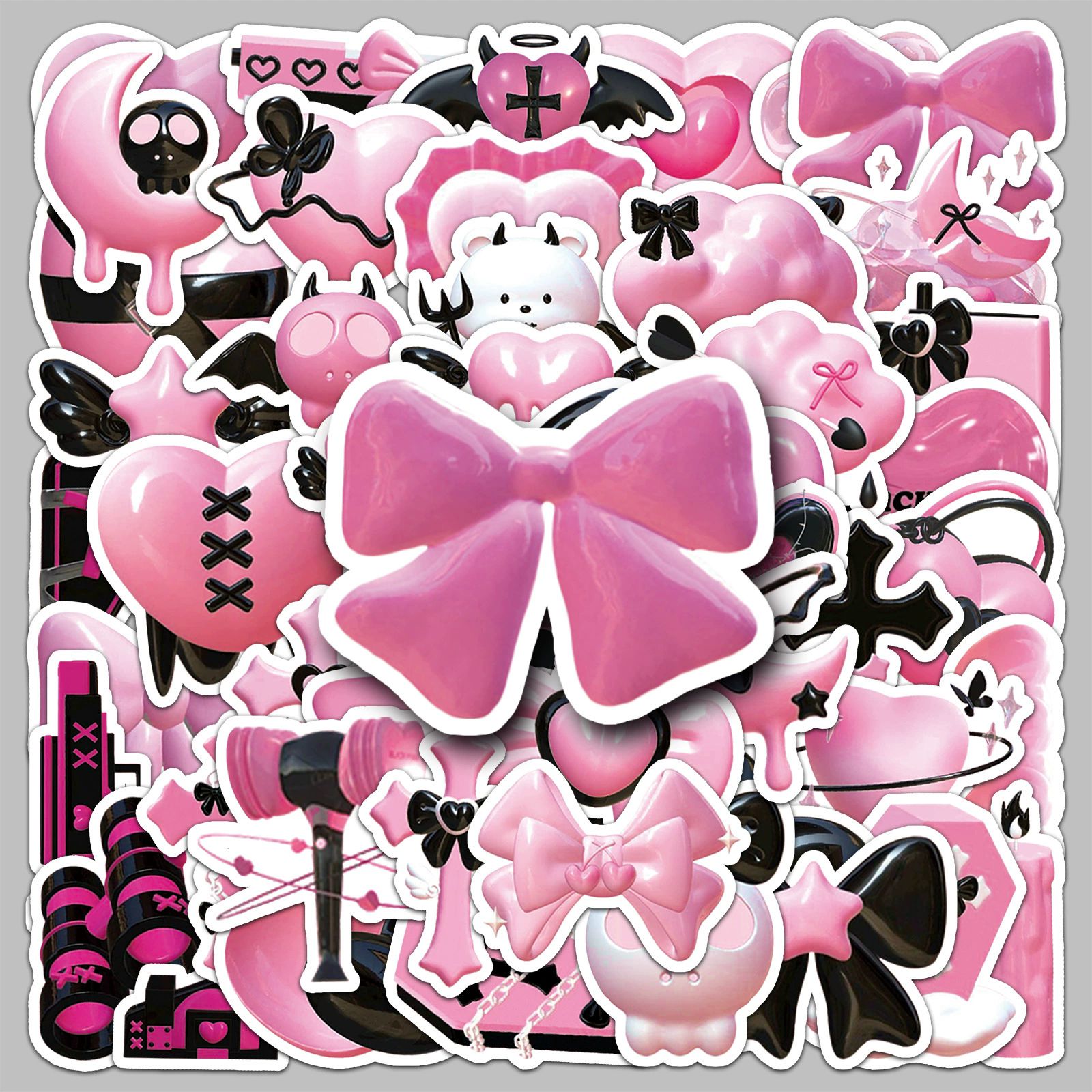 50PCS   Kurosaki Ichigo Bleach Cartoon Stickers Girls Rukia Inoue Sticker Car Laptop Skateboard Phone Kenpachi Anime Decal