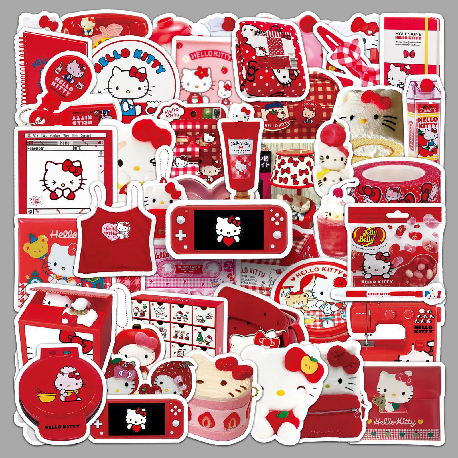 50PCS Fear Halloween Graffiti Stickers Skeleton Ghost Cartoon Decals Festive Atmosphere DIY Laptop Guitar Car Bike Sticker