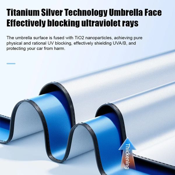 1PC   Car sunshade, windshield umbrella handle, front window sunshade, UV protection, summer car accessories