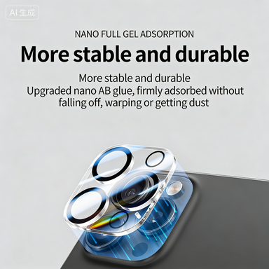 Suitable for Apple 16 lens film, iPhone 15 Promax integrated explosion-proof rear camera, glass film, lens protection film