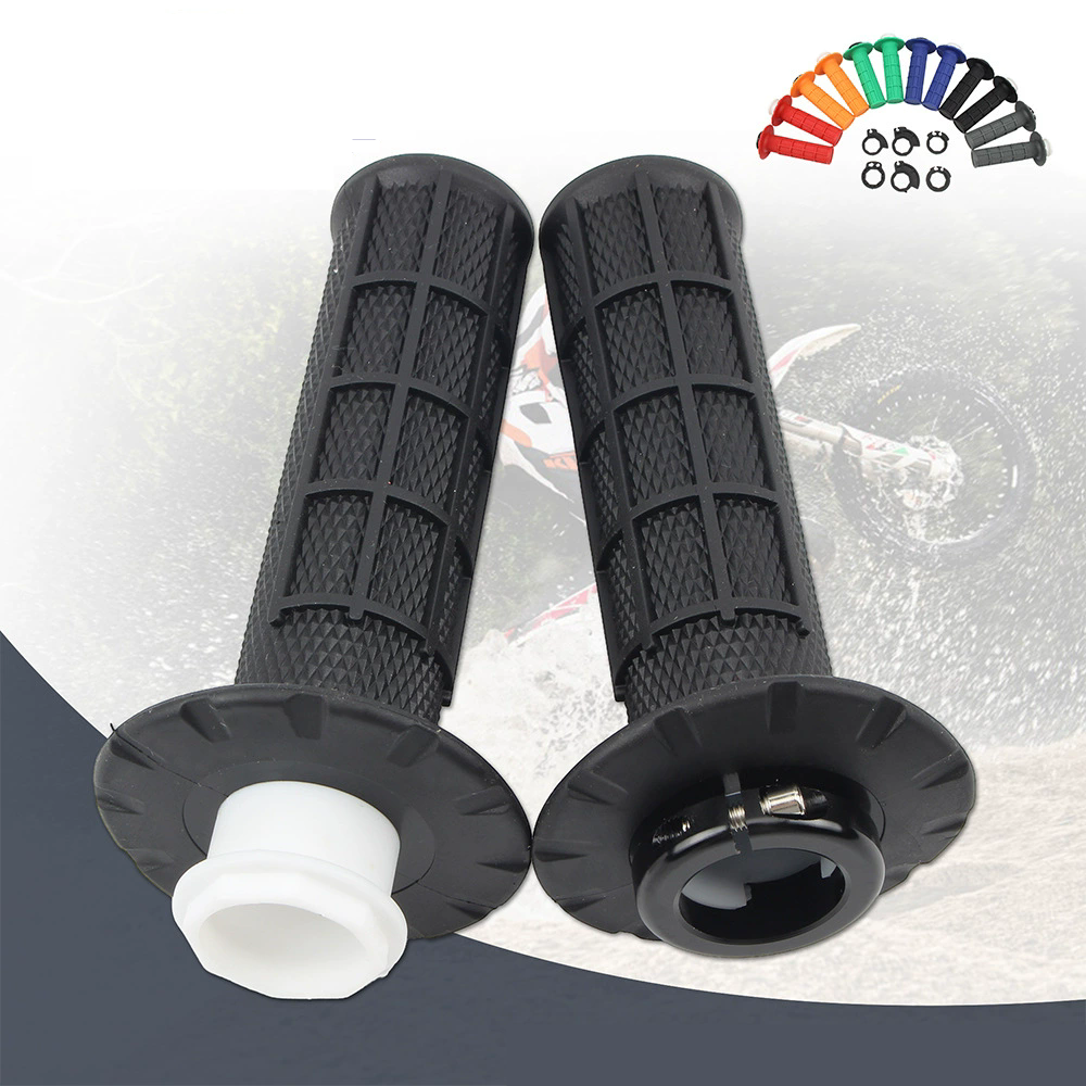 7/8" 22mm Universal Motorcycle Grips Snap-on Cam Hand Grip For KTM CRF SXF EXC Yamaha Honda Kawasaki Suzuki Motocross Dirt Bike