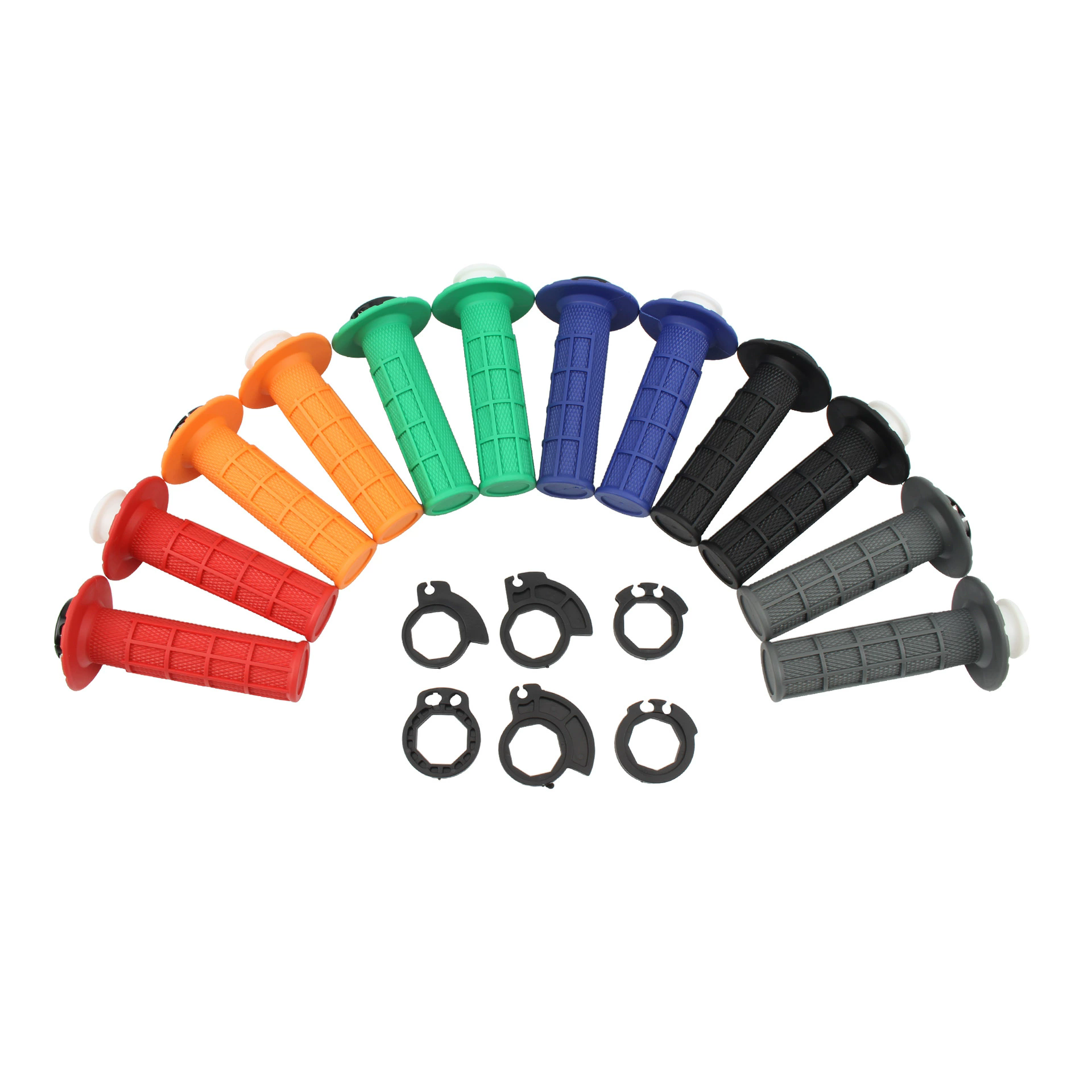 7/8" 22mm Universal Motorcycle Grips Snap-on Cam Hand Grip For KTM CRF SXF EXC Yamaha Honda Kawasaki Suzuki Motocross Dirt Bike