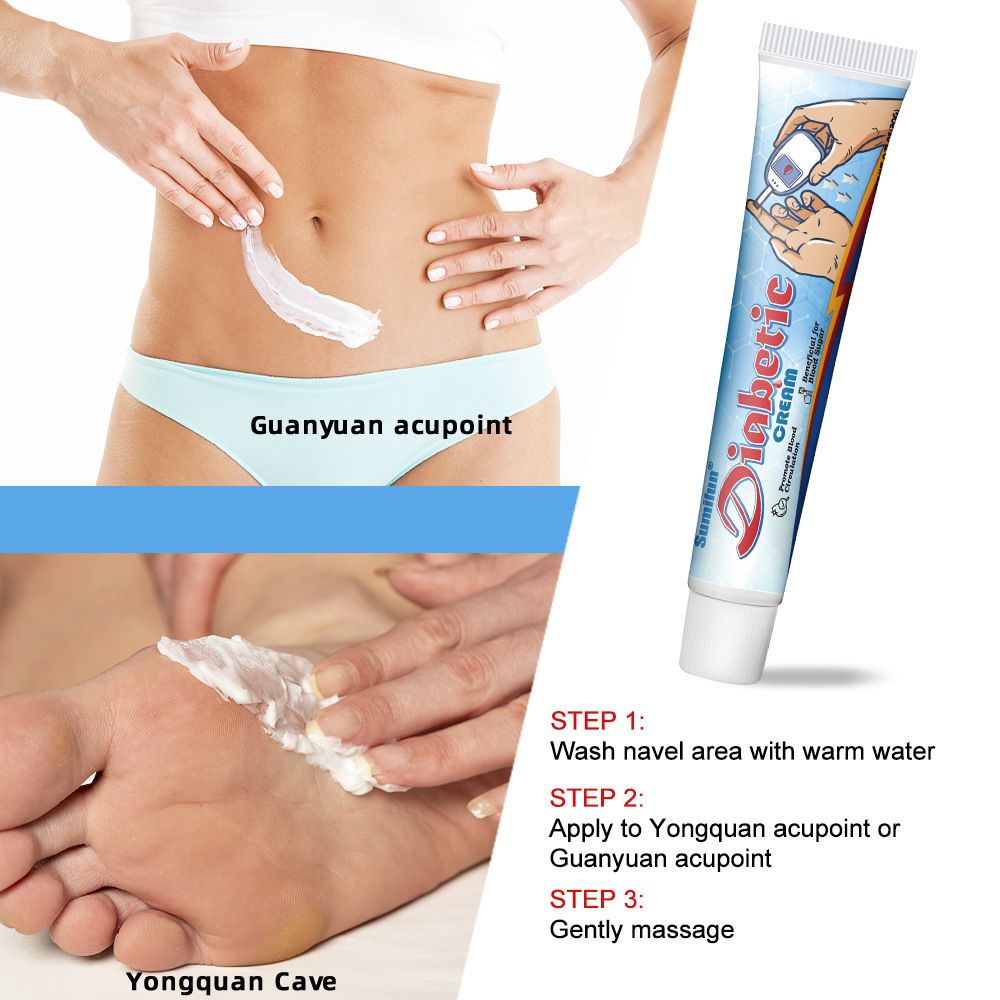 1PC   Maintaining Blood Sugar Health Cream, Controlling Sugar, Nursing Cream for External Use, Nursing and Health Care