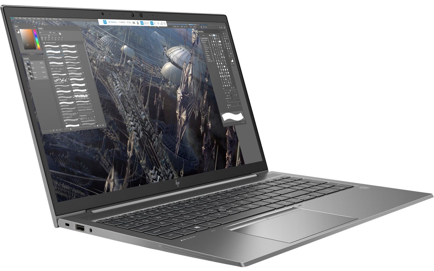 HP ZBook Firefly 15 G7 Intel Core i7-10610U NVIDIA Quadro P520 (4GB GDDR5) 15.6”, Full HD (1920 x 1080), IPS 512GB SSD 32GB DDR4, 2666 MHz 1.75 kg (3.9 lbs)